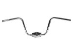 310 Ape Hanger Handlebar Non-Dimpled Chrome 1" Throttle Cables