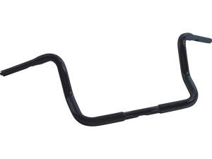1 1/4" Fat Bagger Handlebar Non-Dimpled 3-Hole Black Powder Coated 1 1/4" Throttle By Wire Throttle Cables
