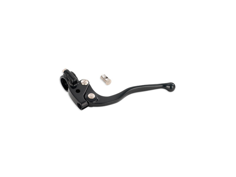 Grimeca Clutch Cable Perch Assembly For 7/8" Handlebars Black Anodized Cable Clutch