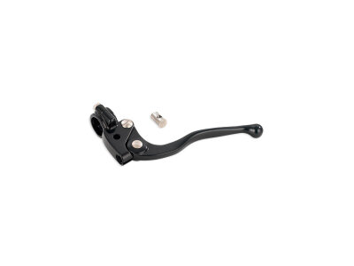 Grimeca Clutch Cable Perch Assembly For 7/8" Handlebars Black Anodized Cable Clutch