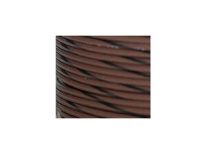 OEM Colored 1mm Wire Spools Brown, Black Stripe