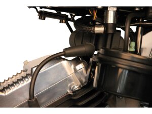 Coil Bracket, black Coil Relocation Bracket Black