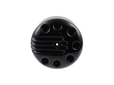 Slotted Air Filter Cover Gloss Black
