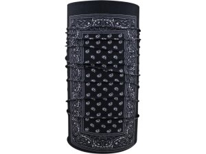Black Paisley Motley Polyester Series Tube