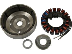 Stator/Rotor Kit Including Spacer, 38 AMP Stator and Rotor Kit 38 AMP Unmolded
