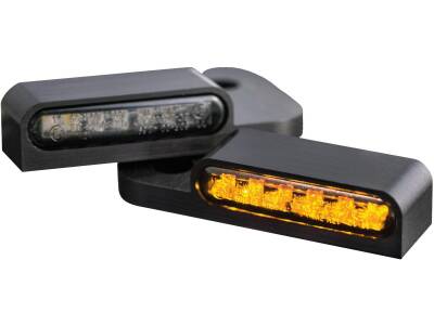 OEM Hand Control LED Turn Signals Black Anodized Smoke LED