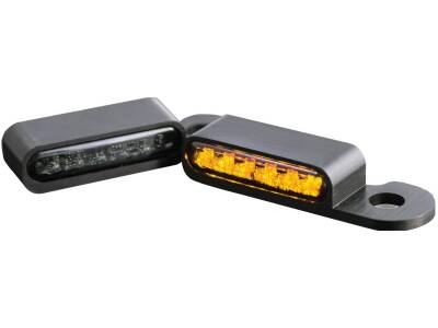 OEM Hand Control LED Turn Signals Black Anodized Smoke LED