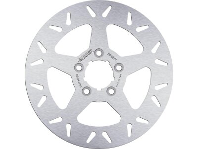 Round Disc DF V Brake Rotor 5-Hole Stainless Steel 11,5" Rear