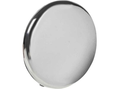 Smooth Base Grip and Footpeg Toppers Aluminium Polished