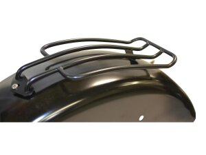 7" Solo Luggage Rack Black