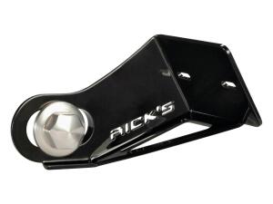 Side Mount License Plate Bracket Germany Satin Black Powder Coated