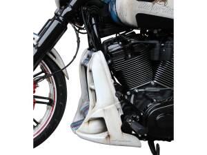 Racing Radiator Cover for Softail Models Frame Cover...