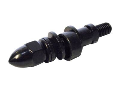 Mirror Mount Adapter M8x1,25, straight, rigid Black