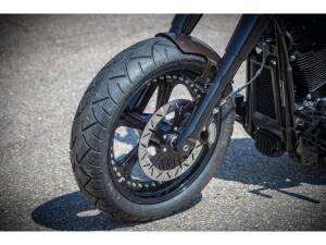 Steel Front Fender for Softail Models Short Version for Fat Boy Raw 18"