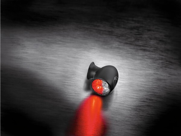 Atto® DF LED Turn Signal/Taillight/Brake Light Black Clear LED