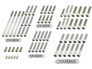 Complete Engine Screw Kit Screws for Dyna, Softail...