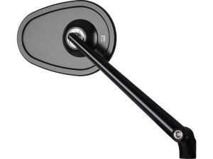 mo.view club Mirror Stem length: 150mm Black, Anodized