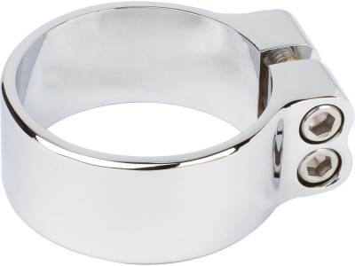 Radius Bagger Exhaust Clamp 2 1/2" Inner Diameter Chrome