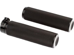 Dual Ring Fusion Grips Black Anodized 1" Throttle...