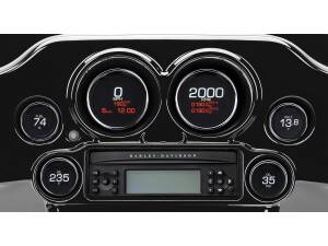 MLX-8600 Dresser and Bagger Direct Plug-In 6 Gauge Kit Black Bezel