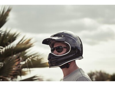 Baja (T-3) Retro MX Helmet Größe L