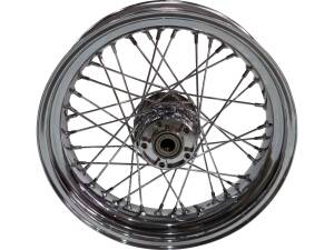 OEM Style 40-Spoke Wheels Chrome 16" 3,00" ABS Front