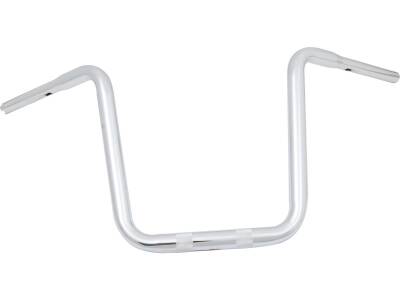 14 Standard Ape Hanger Handlebar Non-Dimpled 3-Hole Chrome 1 1/4" Throttle By Wire Throttle Cables