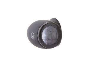 Proton Two LED Turn Signal LED, Tinted Lens, Black Metal Housing Black Tinted LED