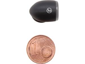 Proton Two LED Turn Signal LED, Tinted Lens, Black Metal Housing Black Tinted LED