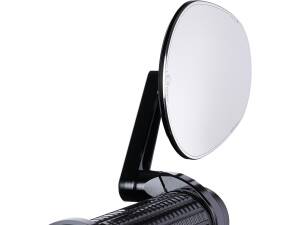 mo.view cruise Bar End Mirror Stem length: 60mm Black, Anodized