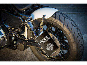 OEM 150/80, Raw, Steel Rear Fender for Sportster Raw