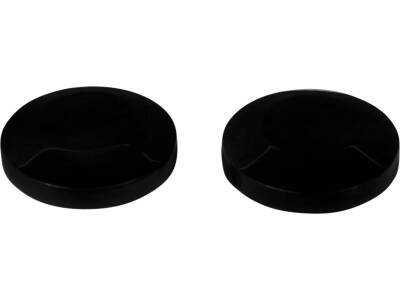 Front Axle Cover Set Black Powder Coated