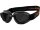 Hurricane 3 Googles Flat Black Dark Smoke
