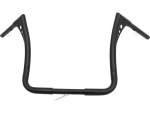 New 16 Bonanza Bagger Handlebar 3-Hole Black Powder...