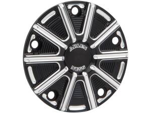 10-Gauge Point Cover 5-hole Black Cut Anodized