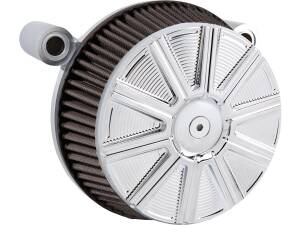 10-Gauge Big Sucker Stage 1 Air Cleaner Cover Chrome