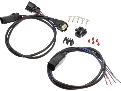 Plug-n-Play Complete Wiring Installation Kit with Quick Connector for Detachable Tour Pack