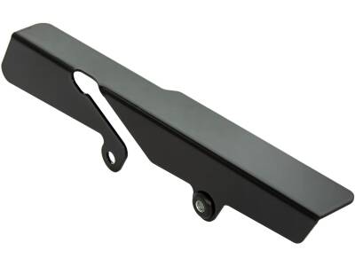 Smooth Belt Guard for Softail Black Gloss