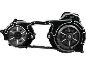 Miwaukee Eight Softail Narrow Tire 2" Open Belt Drive Kit for Miwaukee Eight Softail 52 Tooth Front/69 Tooth Rear, 142 Tooth 2" Belt