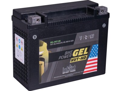 GHD24HL-BS HVT-06 Bike-Power GEL Battery  inkl. 7,50 Euro Batteriepfand