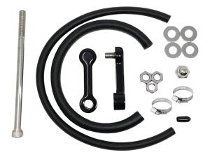 Billet Aluminum Tank Lift Kit 2,5" Lift for Dyna Black Powder Coated