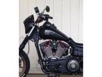 Billet Aluminum Tank Lift Kit 2,5" Lift for Dyna Black Powder Coated