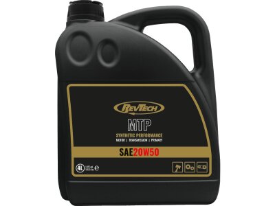 Synthetic Performance MTP Motorcycle Engine Oil SAE 20W50 4 x 4 Liter (1.057 gal.)