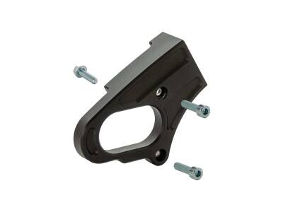 Sporster S Side Mount License Plate Bracket Only Bracket without License Plate Black Powder Coated