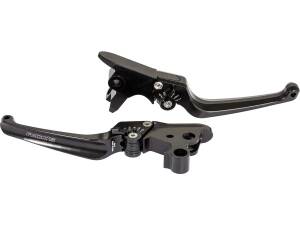 Classic Adjustable Brake and Clutch lever Kit Black...