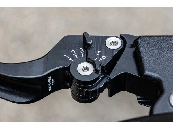 Classic Adjustable Brake and Clutch lever Kit Black Anodized Hydraulic Clutch