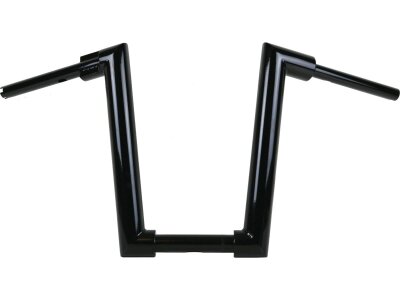 2" Str8UP Handlebar for Softail Tall (380mm), Width Lower Tube 260 mm Black Powder Coated Cable Clutch Throttle By Wire