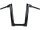 2" Str8UP Handlebar for Softail Tall (380mm), Width Lower Tube 260 mm Black Powder Coated Hydraulic Clutch Throttle By Wire