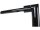 2" Str8UP Handlebar for Softail Tall (380mm), Width Lower Tube 260 mm Black Powder Coated Hydraulic Clutch Throttle By Wire
