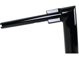 2" Str8UP Handlebar for Road King Special Medium (280mm) Black Powder Coated Cable Clutch Throttle By Wire